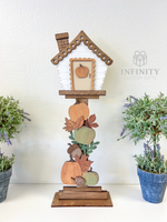 Fall Stacking Pumpkins for the Birdhouse Interchangeable Attachments