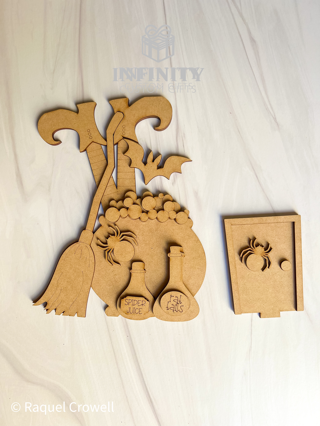 Witch for the Birdhouse Interchangeable Attachments